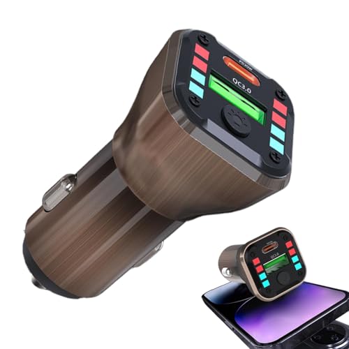 Auto-Ladegerät, Ports, Schnellladegerät, Auto-Ladegerät, Auto-Ladegerät, Auto-Ladegerät, USB-Auto-Ladegerät, -Ports, Ambient Light Car Charger für von Générique