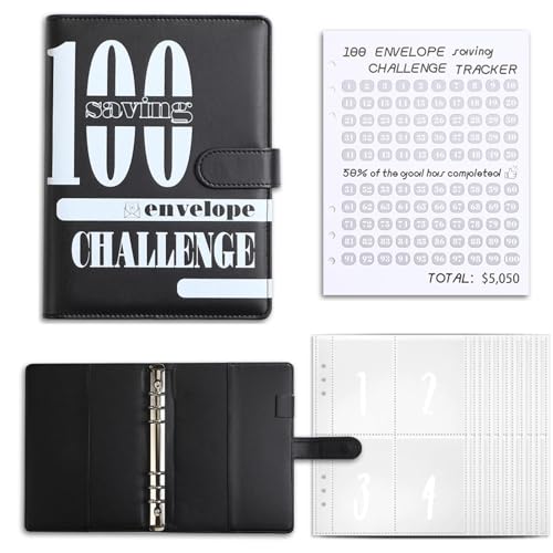 Budgeting and Savings Planer, Cash Savings Book with Envelopes, Fun Savings Challenge Book, Financial Goal Tracker Book, Budgeting System with Envelopes, Envelope Budgeting Challenge Book von Générique