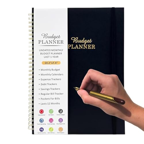 Family Financial Planner, Double Sided Pockets, Bill Organizing Planner, Financial Planning Book, Monthly Budget Planner, Finance Organizer Book, Budget Planner Tracker, Budget Book for Family von Générique