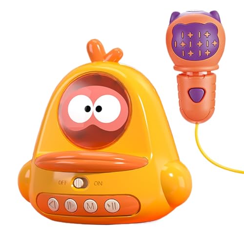 Kids Toy Mikrofon, Cartoon, tragbar, Karaoke, Handheld, Karaoke, Chick Shaped Toy Mikrofon, Kinder Karaoke, Spielzeug für Mädchen, Karaoke-Spielzeug für , Kinder Singing Mikrofon von Générique