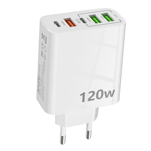 Ladeblock für Mobiltelefon, Ladebausteine | Cube Steckdosenadapter 5 Ports, Handy-Ladegerät, Ladestecker von Générique