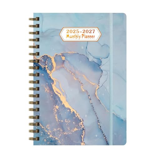 Monthly Planner Notebook, Spiral Bound Jan. 2025-Dez. 2027, Planner 2025-2027, Monthly Calendar Planner, 36 Monthly Calendar Planner for Organize Your Daily Life, Spiral Bound Monthly Calendar von Générique