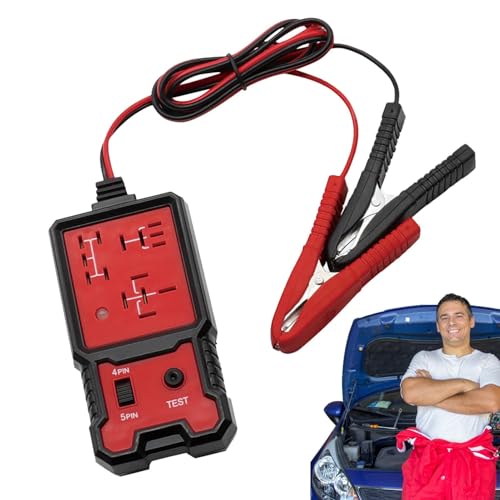 Relais-Tester, Automotive Relais-Tester – Strahlungstester 12 V für Relay Buddy Relais, tragbares Kfz-Diagnosewerkzeug, A/C-Relais-Tester für Auto/Geländewagen/LKW von Générique