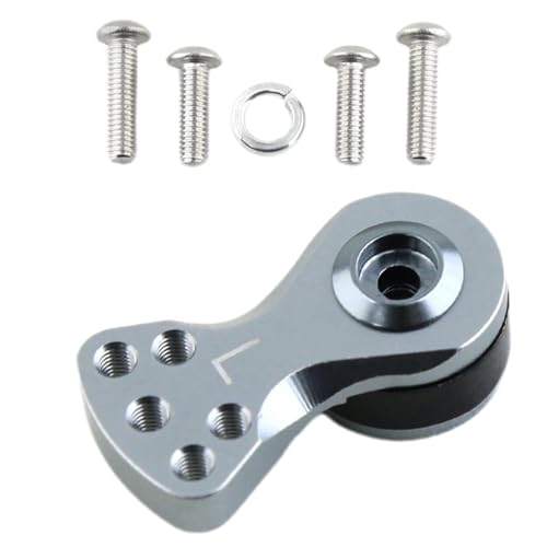 Servo-Armhupe, RC-Servoarm | Servo aus Aluminiumlegierung, hochfeste Armklemmhorn, leichter Lenkarm aus Metall für Server, für RC Auto und Boot Servo-Armhupe, RC-Servoarm | Servo aus Aluminiumlegierung, hochfeste Armklemmhorn, leichter Lenkarm aus Metall für Server, für RC Auto und Boot von Générique