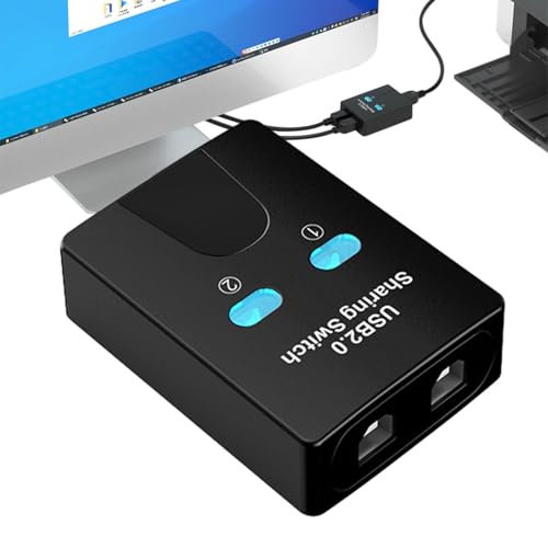 USB-Maus-Drucker-Switch – USB-Switch für mehrere Geräte, USB-Sharing-Geräte-Drucker, USB-KVM-Switch-Hub, Switch-Switch von Générique