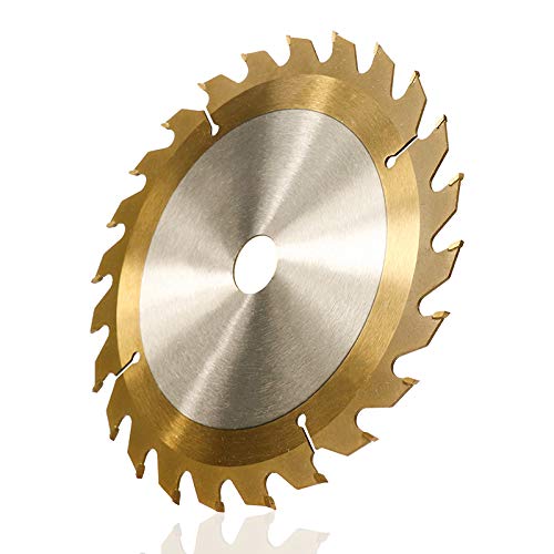 1pc TCT 160mm 165mm 185mm Holz Sägeblatt TiCN-beschichtete Kreissäge Klinge 24/40/48/80T Trennscheibe Hartmetall Säge Trennscheibe(165x20x2.3x24T) von Generisch