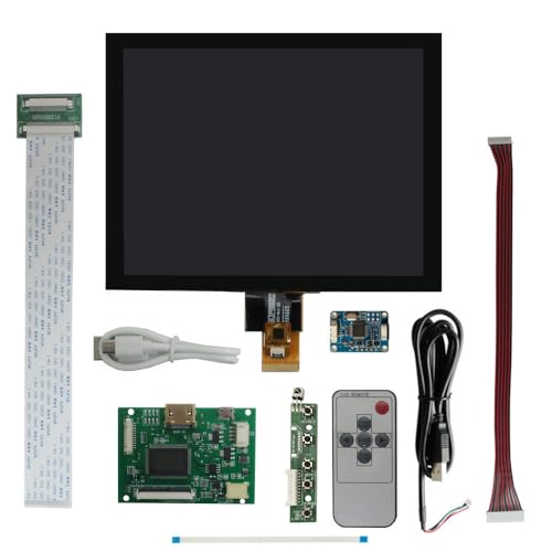 20,3 cm (8 Zoll) 1024 x 768 4:3 IPS LCD Display Bildschirm Treiber Steuerplatine Digitizer USB Touchscreen Computer unterstützter Bildschirm Portable Raspberry Pi Orange Pi Computer Hilfsbildschirm von Generisch