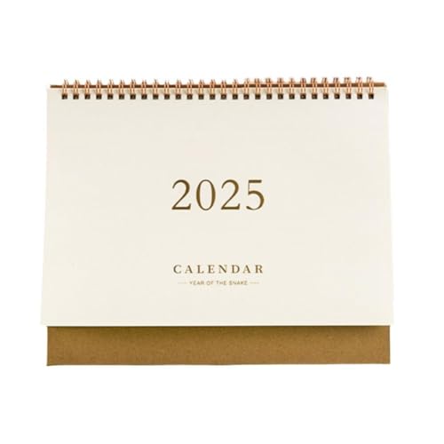 2025 Bronzing Wochenplan Business Büro Kalender Notizbuch Klein Fortgeschrittene Zubehör Monat Papier Planer Tagesgefühl G5O3 von Generisch