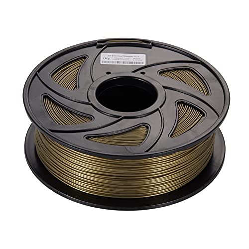 3D-Drucker-Metall-PLA-Filament, 1,75 mm, Bronze, Aluminium, Kupfer, Hybrid-3D-Druck-Filament (Farbe: 1 kg Bronze) von Generisch