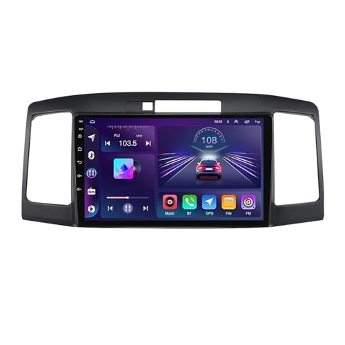 9 Zoll Android 12 IPS Touchscreen Autoradio für Toyota Allion Premio 2001-2007 Eingebautes CarPlay Android Auto Unterstützung RDS GPS Navigation 4G WiFi HiFi Mirror Link DSP BT DAB AHD Backup Kamera + von Generisch