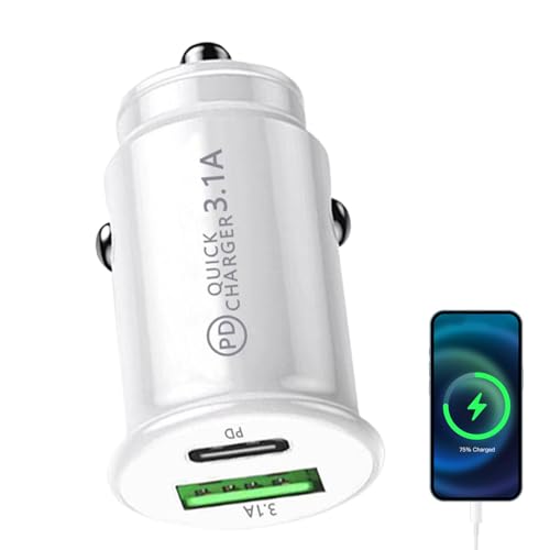 Auto Ladeanschluss Adapter | Telefon Ladegerät | Auto Stecker | A+C Handy Autoladegeräte | USB Autoladegerät 3,1 A Adapter Schnelles Aufladen Für Das Fahren Im Freien Auto Ladeanschluss Adapter | Telefon Ladegerät | Auto Stecker | A+C Handy Autoladegeräte | USB Autoladegerät 3,1 A Adapter Schnelles Aufladen Für Das Fahren Im Freien von Generisch