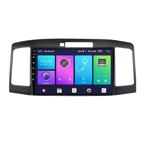 Autoradio Android 12 für Toyota Allion Premio 2001–2007 22,9 cm IPS-Touchscreen mit kabellosem CarPlay, Android, automatische Unterstützung DAB DSP BT 5.0 RDS HiFi Mirror Link GPS Navigation WiFi 4G von Generisch