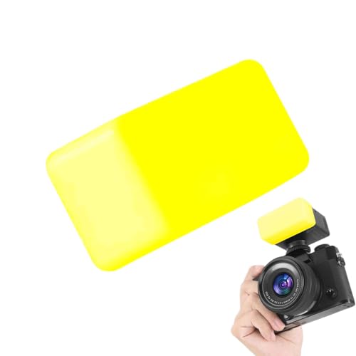 Blitz-Diffusor-Reflektor, Blitz-für Blitzgerät - Fotografieren Sie den quadratischen Blitzdiffusor,Taschenlampen-, kleines Kamerazubehör für Fotografen von Generisch