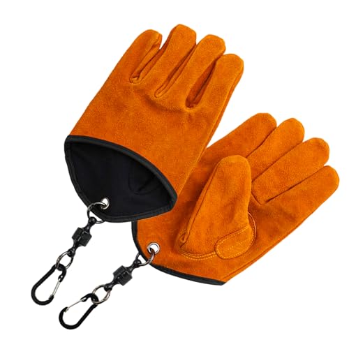 Campinghandschuhe - Hitzebeständige Handschuhe Zum Grillen | Handschuhe Für Männer Und Frauen | Bequeme Anti-Rutsch-Ofenhandschuhe Zum Grillen Des Fischens Im Freien Küchenkamin, Gefrierschrank, Angel Campinghandschuhe - Hitzebeständige Handschuhe Zum Grillen | Handschuhe Für Männer Und Frauen | Bequeme Anti-Rutsch-Ofenhandschuhe Zum Grillen Des Fischens Im Freien Küchenkamin, Gefrierschrank, Angel von Generisch