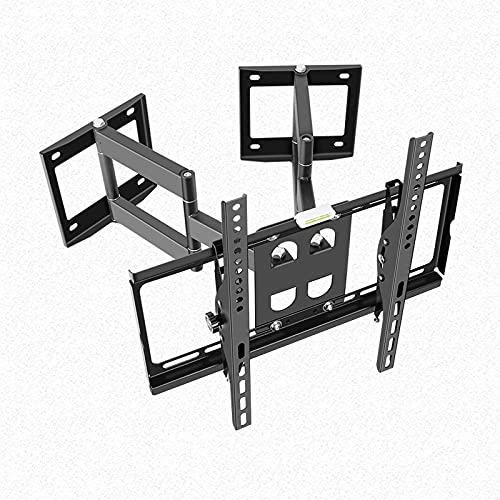 Eck-TV-Ständer mit 6 Armen, vollbewegliche Wandhalterung, Verlängerung, schwenkbar, neigbar, Halterung für Flachbildfernseher mit 81,3 cm - 178,8 cm ( von Generisch