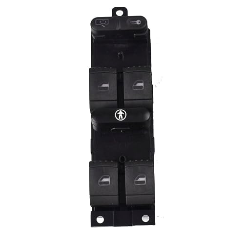 Elektrischer Fensterheberschalter Auto-Fensterheber-Schalterfeld für Master Console Control Switch für VW für Passat B5 für Jetta für Bora für MK4 Fensterschloss 1J4959857B(Type B) von Generisch