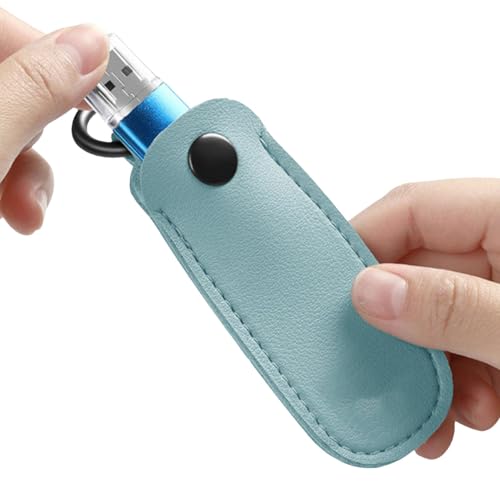 Flash-Laufwerk-Hülle, Schlüsselanhänger-Halter, USB-Flash-Laufwerk-Aufbewahrungstasche aus PU-Leder – Studenten, Lehrer und Arbeiter, USB-Laufwerk-Halterung, klein für Pendler, Ausflüge Flash-Laufwerk-Hülle, Schlüsselanhänger-Halter, USB-Flash-Laufwerk-Aufbewahrungstasche aus PU-Leder – Studenten, Lehrer und Arbeiter, USB-Laufwerk-Halterung, klein für Pendler, Ausflüge von Generisch