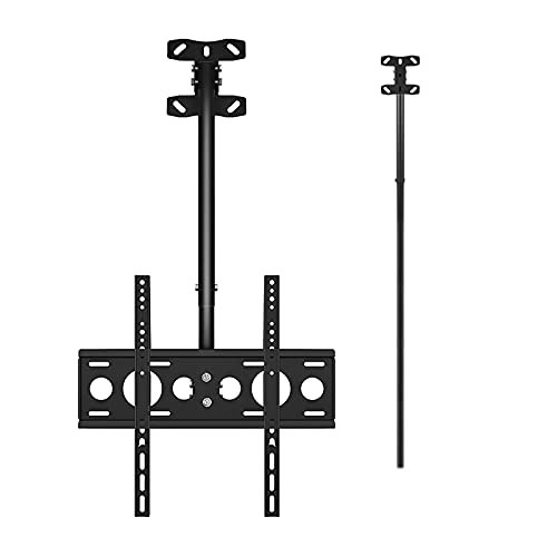 Full Motion TV-Ständer, Wandhalterung für 66 - 109 cm (26 - 43 Zoll) große Fernseher, schwenkbar, neig- und Deckenhalterung, hält bis zu 35 kg, VESA 400 x 400 mm, 3 m Kabel im Lieferumfang enthalten von Generisch