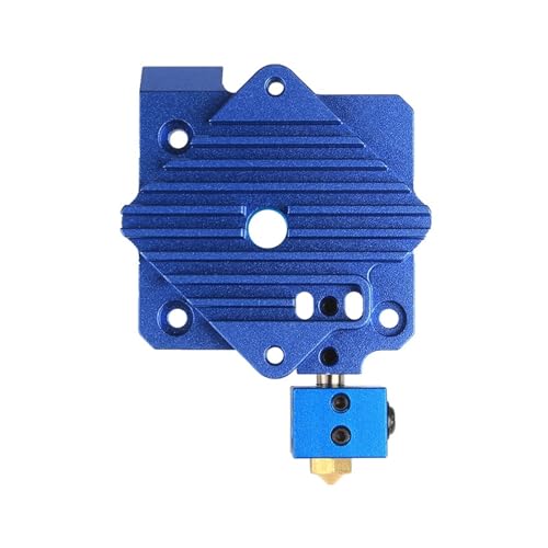 Generisch 3D Drucker Teile Kühlkörper Kühlblock V6 Extruder Kurze Reichweite Hotend 1,75mm Kühler 1pc(Blue) von Generisch