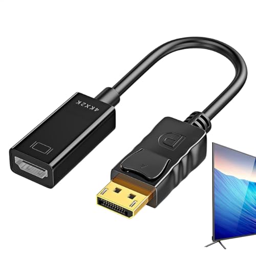 Generisch Displayport-Adapter,DP-Adapter - Computeradapter | DP-Adapter PC,Computeradapte | 4K Displayport Adapter Display Port DP Laptop Konverter Adapter Für PC Monitor Projektor von Generisch