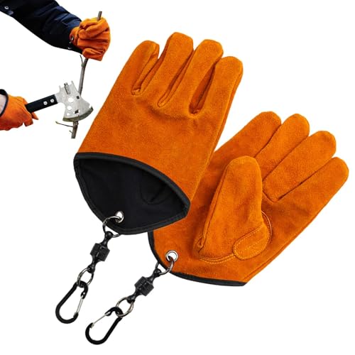 Generisch Hitzebeständige Handschuhe Zum Kochen - Outdoor Hitzebeständige Grillhandschuhe,Rutschfeste Ofenhandschuhe Mit Griffkomfort Für Grill, Kamin Und Angeln Generisch Hitzebeständige Handschuhe Zum Kochen - Outdoor Hitzebeständige Grillhandschuhe,Rutschfeste Ofenhandschuhe Mit Griffkomfort Für Grill, Kamin Und Angeln von Generisch