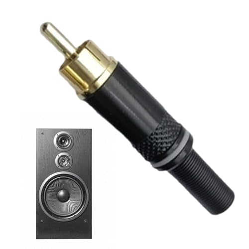 Generisch Lautsprecherkabelstecker, Audiostecker - Kabelanschlüsse für Videolautsprecher,Stecker, Schraubklemmenstecker, Audio-Stecker-Adapter für Lautsprecherkabelenden von Generisch