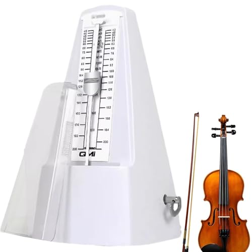 Gitarrenmetronom, hochpräzise Metronome, Klavier, mechanisches Metronom, Titelschlag, lauter Klang, solides Musik-Metronom Stimmgerät für Violinentrommeln, Klaviergitarre von Generisch