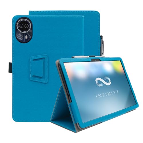 Hülle für Teclast T65 Max, Premium PU Leder Multi-Angle Ständer Business Folio Case Book Cover für Teclast T65 Max 13 Zoll (Blau) von Generisch