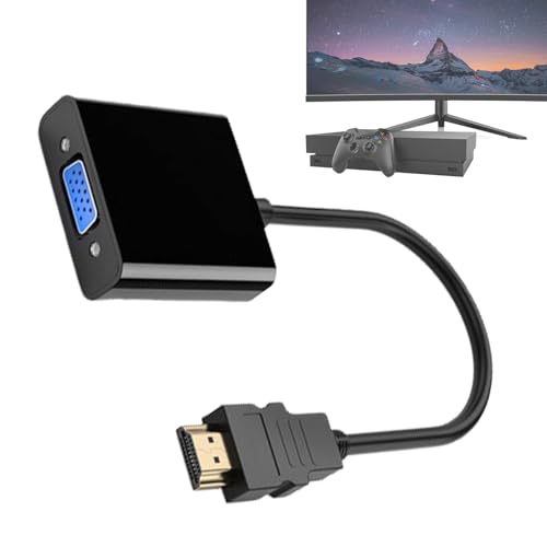 Laptop-zu-Monitor-Anschluss, Computerkabeladapter | VGA-zu-DisplayPort-Adapter Hochgeschwindigkeits-Videoadapter,Mehrzweck-VGA-zu-DisplayPort-Adapter, nicht-bidirektionaler Monitoradapter für Laptops, von Generisch