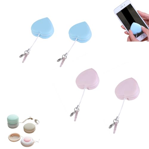 Lindell Bildschirmreiniger, Macaron-Telefon-Bildschirmreiniger, Bildschirm- Und Brillenbürstenreiniger, Süßer Handy Bildschirmwischer Für Telefone, Brillen (4pcs - 7) von Generisch