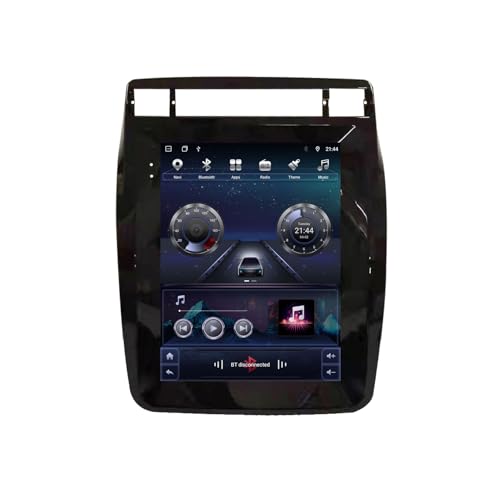 MLXABH Android 13 Autoradio für V-W Vol-kswagen Touareg 2010-2017, 9,7 Zoll IPS-Touchscreen, Bluetooth, Autoradio Haupteinheit mit kabellosem Carplay/Android Auto/FM-Radio/Lenkradsteuerung (TS von Generisch