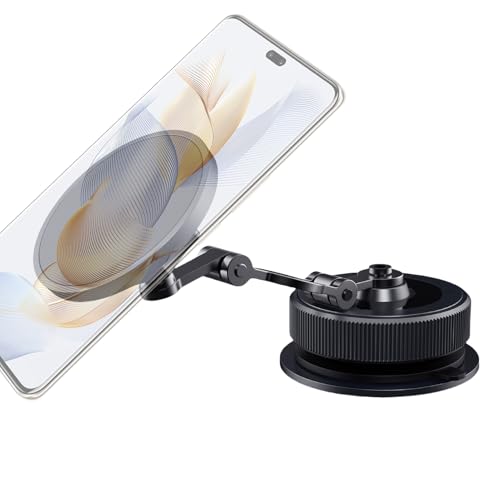 Magnetische Handyhalterung im Auto – Saugnapf für Navigationsgeräte mit verstellbarer Halterung – zusammenklappbarer Smartphone-Halter für Reisen, Zuhause, Büro und Sitze Magnetische Handyhalterung im Auto – Saugnapf für Navigationsgeräte mit verstellbarer Halterung – zusammenklappbarer Smartphone-Halter für Reisen, Zuhause, Büro und Sitze von Generisch