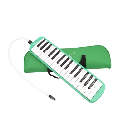 Melodica-Instrument mit 32 Tasten, 32 Melodica-Instrument, Klaviertastatur, Melodica mit Tragetasche, Sopran-Melodica-Luft-Piano-Keyboard-Instrument für Kinder, Anfänger, Geschenk, 1 Packung von Generisch