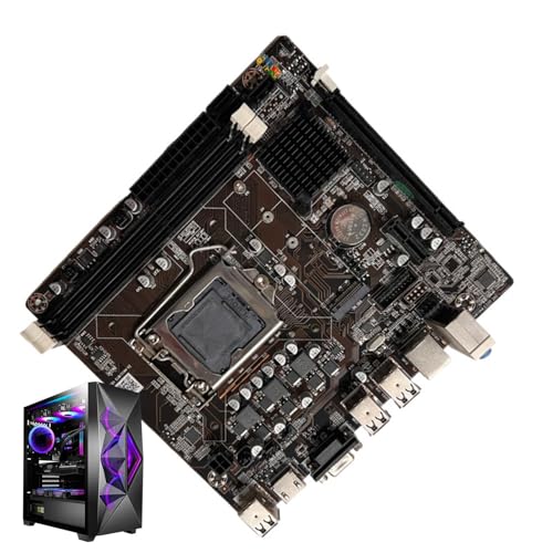 Mother Board Game PC, Large Storage Computer Motherboards, Efficient PC Motherboard, Stable Computer Motherboards, Versatile PC Motherboard, Seamless Installation, Practical Design for Desktop von Generisch