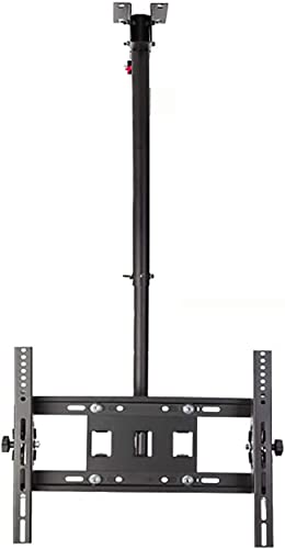 TV-Deckenhalterung für 81,3 cm (32 Zoll) LCD-Flachbildschirme und gebogene Fernseher, verstellbar, neig- und schwenkbar, VESA, 400 x 400 mm, TV-Halterung, bis zu 1,3 m von Generisch