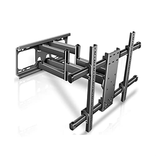 Ultradünne TV-Ständer-Basis, Wandhalterung für 55/65/75/85-Zoll-Fernseher, verstellbar, teleskopisch, drehbar, für Heimbüro oder Konferenzraum von Generisch