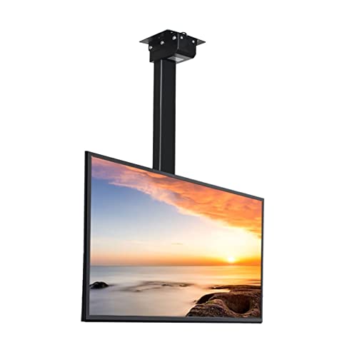 Universal-TV-Ständer mit Doppelstange, verstellbare Neigungshalterung für 140 cm (55 - 86 Zoll) große LED-Bildschirme, TV-Deckenhalterung mit VESA 800 x 400 mm Kompatibilität von Generisch