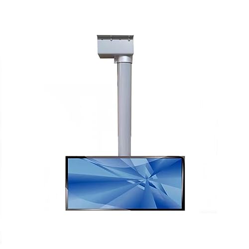 Universeller mobiler Wagenständer für 81,3 cm (70 Zoll) große Fernseher, höhenverstellbarer Metall-Trolleyständer, hält bis zu 127,5 kg, max. 600 x 400 mm, VESA-Universal-TV-Ständer von Generisch