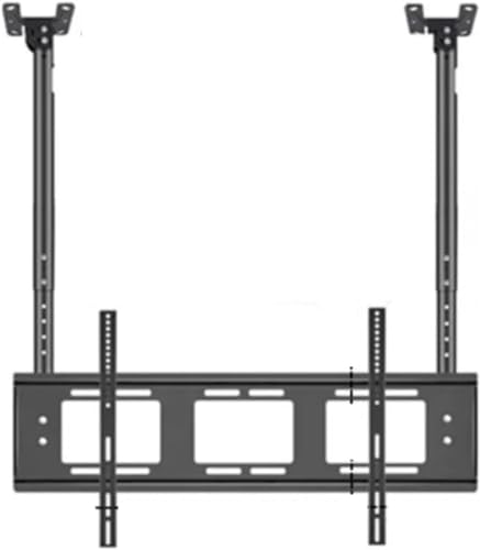 Verstellbare Doppelstab-Wand-/Deckenhalterung für 75-100-Zoll-Bildschirme, passend für 66-70-Zoll-Fernseher, stabile und vielseitige Installationsmöglichkeit für große Displays von Generisch