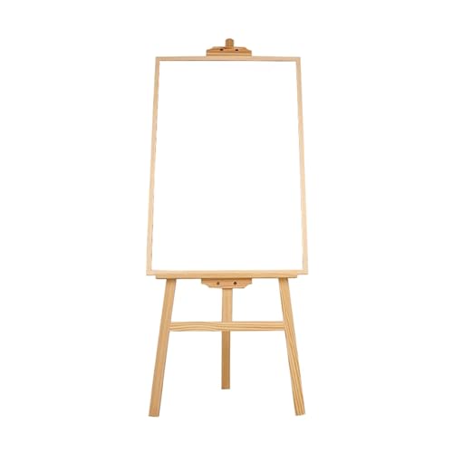 Whiteboard mit Holzrahmen, trocken abwischbar, perfekt für Zuhause, Büro, Schule, Geschäft, Präsentation, Kunststaffelei, große Magnettafel mit Ständer für einfaches Schreiben und Zeichnen von Generisch