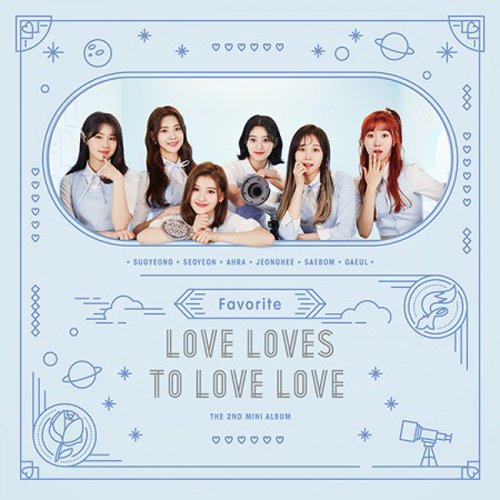 Favorite-[Love Loves To Love Love] 2nd Mini Album CD+Poster+Booklet+PhotoCard von Genie Music