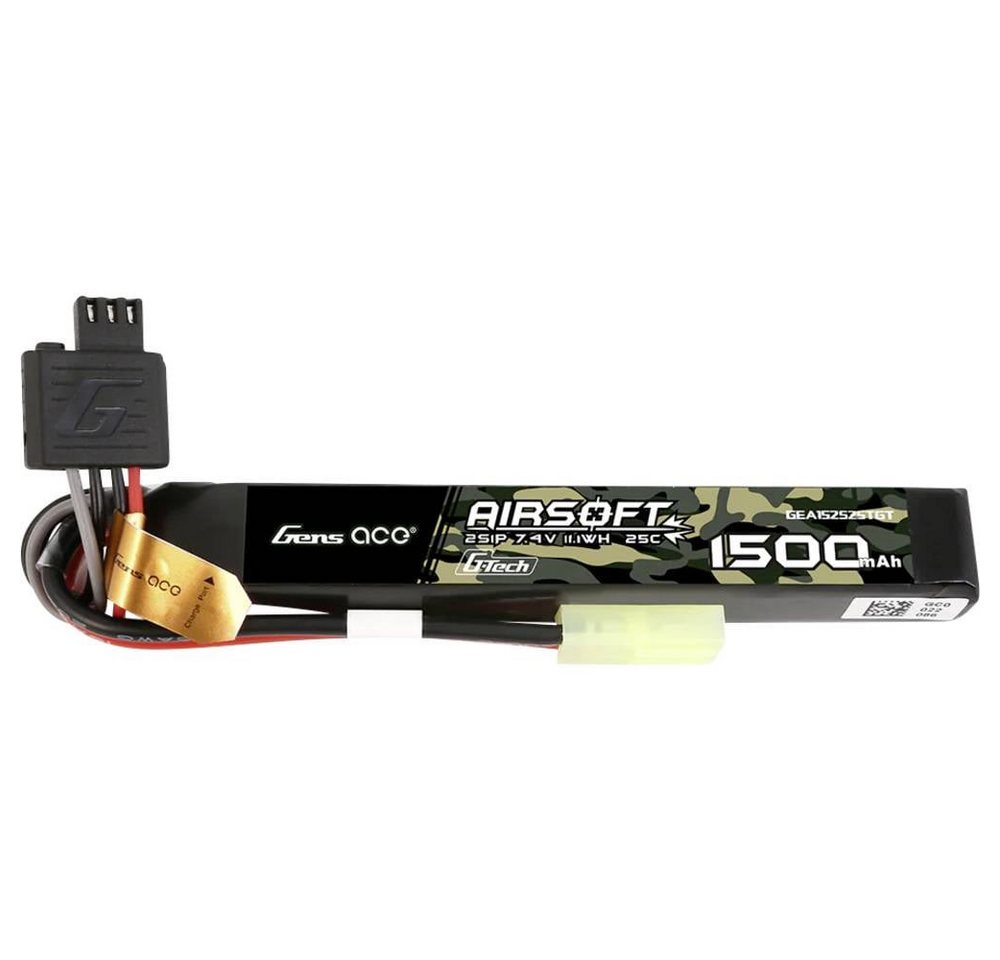 Gens ace G-Tech 25C 1500mAh 2S1P 7.4V Airsoft Gun Lipo Akku Gens ace G-Tech 25C 1500mAh 2S1P 7.4V Airsoft Gun Lipo Akku von Gens ace