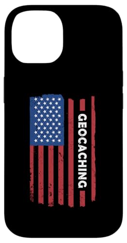 Hülle für iPhone 14 Geocacher Us Flag Geocaching von Geocaching Hobby Present Geocacher Apparel