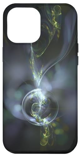 Hülle für iPhone 12 Pro Max Glas wie - Fractal Art von Geonetiqué Designs