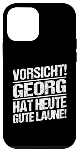 Hülle für iPhone 12 mini Vorname Georg von Georg Geschenk