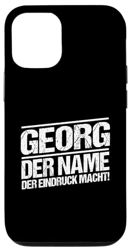 Hülle für iPhone 13 Pro Vorname Georg von Georg Geschenk