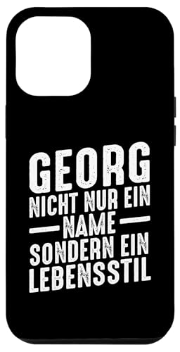 Hülle für iPhone 15 Pro Max Vorname Georg von Georg Geschenk