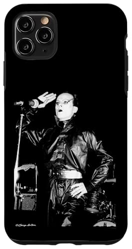 Hülle für iPhone 11 Pro Max Klaus Nomi Deutscher Sänger B&W von George DuBose von George DuBose Photography