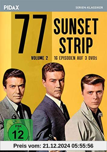 77 Sunset Strip, Vol. 2 / Weitere 16 Folgen der legendären Krimiserie (Pidax Film- und Hörspielverlag) [3 DVDs] von George Waggner