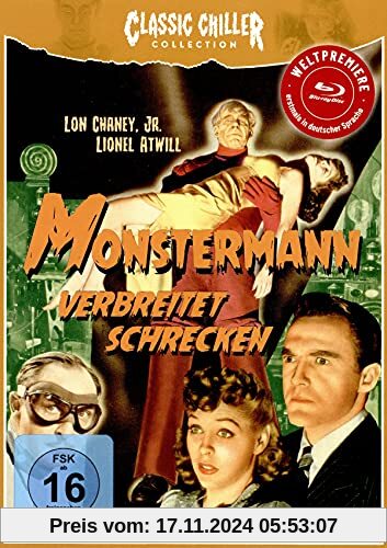 MONSTERMANN VERBREITET SCHRECKEN (Blu-Ray Weltpremiere) - CLASSIC CHILLER COLLECTION # 12 - LIMITED EDITION von George Waggner